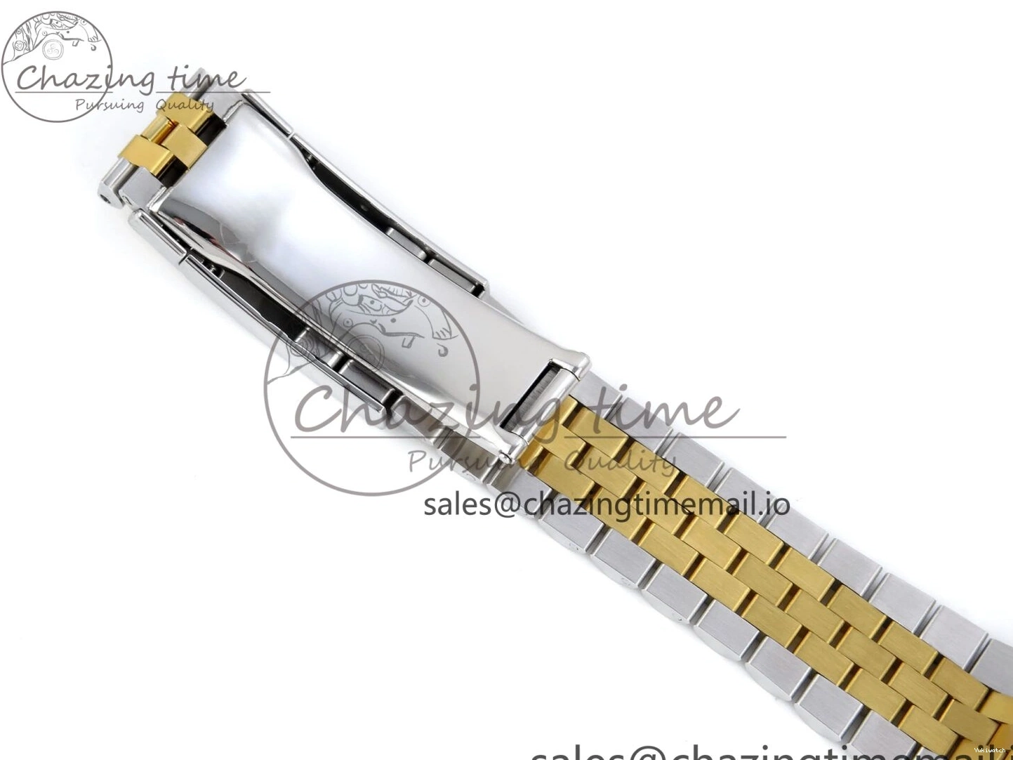 SS Dial YG EWEF Leaf Edition A3235 on Jubilee 126233 36 DateJust Best YG Bracelet 0501